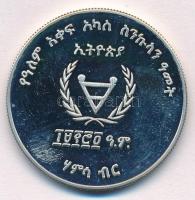 Etiópia 1982. 50B Ag Fogyatékkal Élők Nemzetközi Éve T:1 (eredetileg PP) Ethiopia 1982. 50 Birr Ag International Year of Disabled Persons C:UNC (originally PP) Krause KM#66