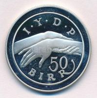 Etiópia 1982. 50B Ag "Fogyatékkal Élők Nemzetközi Éve" T:1 (eredetileg PP)
Ethiopia 1982....