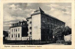 Sopron, Siketnémák Intézete / Taubstummen Institut. Lobenwein Harald (EB)