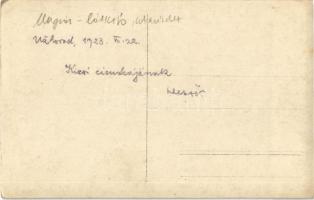 1923 Ungvár, Uzshorod, Uzhorod; látkép, utca / general view with street. photo