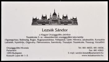 Koronaőr, ólomkatona. Ajándék Gyarmati Dezső részre Lezsák Sándor parlamenti alelnöktől. 11 cm