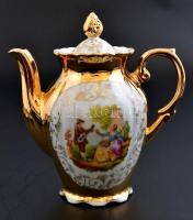 Bavienthal mokkás készlet, matricás, jelzett, kopás nyomokkal