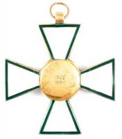 1991. "A Magyar Köztársasági Érdemrend középkeresztje, polgári tagozat" karikán jelzett zo...