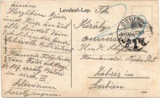 1918 Nadrág, Nadrag, Steinacker; Warenhaus Árpád Rusz / utca, Rusz Árpád áruháza, üzlete és saját ki...