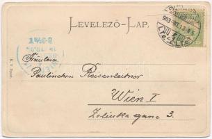 1903 Budapest I. Királyi várbazár (b)