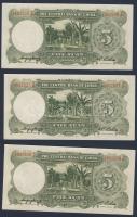 Kína/Köztársaság/Central Bank 1936. 5Y (5x) egymásutáni sorszámmal T:I