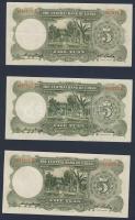 Kína/Köztársaság/Central Bank 1936. 5Y (5x) egymásutáni sorszámmal T:I