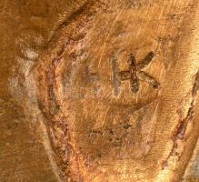 1996- "Feleki László / Sportújságíró Díj" Br díjplakett Szign.: HK (100x124mm) T:2