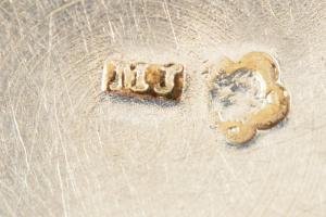 Ezüst(Ag) kupica, 6 db, jelzett, m: 3,8 cm, nettó: 97,5 g