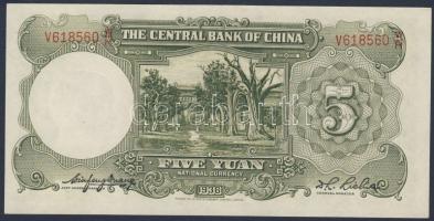 Kína/Köztársaság/Central Bank 1936. 5Y T:I