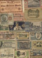 Német Birodalom/Weimari Köztársaság 1919-1921. klf városi és vasúti szükségpénzek kevés duplával 54d...