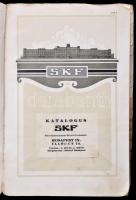 1918 SKF (Svéd Gyolyóscsapágy Rt.) katalógusa. Papírkötésben, sérült borítóval, ceruzás jegyzetekkel.
