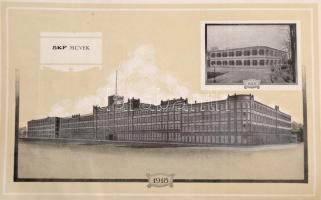 1918 SKF (Svéd Gyolyóscsapágy Rt.) katalógusa. Papírkötésben, sérült borítóval, ceruzás jegyzetekkel