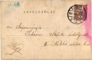 1901 Budapest III. Óbuda, Mária-kő kápolna. Divald Károly 132. sz. (Rb)