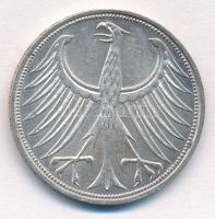 NSZK 1970F 5M Ag T:2 
FRG 1970F 5 Mark Ag C:XF
Krause KM#112.1