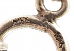 Ezüst(Ag) lánc Tiffany&Co. feliratú medállal, jelzett, h: 41 cm, nettó: 35,5 cm