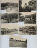 Ungvár, Uzshorod, Uzhorod; - 7 db régi képeslap kivágásokkal / 7 pre-1945 postcards with cuting outs