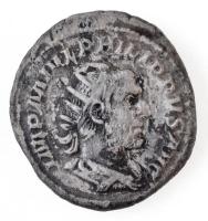 Római Birodalom / Róma / I. Philippus 244-247. Antoninianus Ag (4,05g) T:2- patina  Roman Empire / Rome / Philip I 244-247. Antoninianus Ag IMP M IVL PHILIPPVS AVG / ROMAE AETERNAE (4,05g) C:XF patina RIC IV 44b.