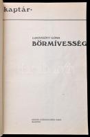 Lukovszky Ilona: Kaptár: Bőrmívesség. Bp., 1988. Múzsák. Bak Imre borítójával. Kiadói papírkötésben ...