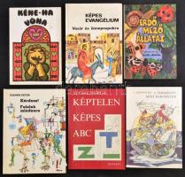 6 db mesekönyv és ifjúsági könyv az 1970-1980-as évekből