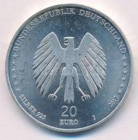 Németország 2017J 20E Ag "A brémai muzsikusok" T:1 (eredetileg PP)
Germany 2017J 20 Euro ...