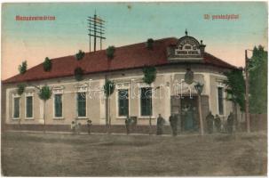 1912 Kunszentmárton, Új M. kir. posta és távirda hivatal épülete (Rb)