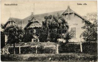 1914 Balatonföldvár, Zalán villa. Gerendai Gyula kiadása