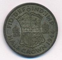 Nagy-Britannia 1944. 1/2C Ag "VI. György" T:2- patina
Great Britain 1944. 1/2 Crown Ag &q...