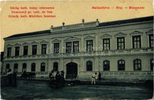 Balázsfalva, Blasendorf, Blaj; Görög katolikus leány internátus / Greek Catholic girl boarding school. W.L. 1861. (EK)