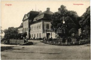 Ungvár, Uzshorod, Uzhorod; Vármegyeháza. Kiadja Völgyi József 1631. / county hall (r)