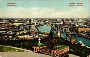 Moscow, Moskau, Moscou; Kreml / Kremlin, Moskva river, bridge