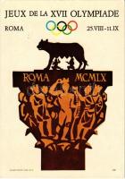 1960 Roma - Jeux de la XVII Olympiade / Summer Olympics in Rome, Games of the XVII Olympiad