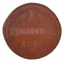Német Államok / Hesse-Darmstadt 1819. 1pf Cu T:2,2-
German States / Hesse-Darmstadt 1819. 1 Pfennig...