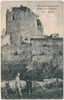 1914 Lánzsér, Lándzsér, Landsee (Sopronszentmárton); Vár / Schloss / castle (Rb)