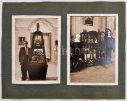 1926 Vác, Egy kiállítás képei, Gorka Géza (1894-1971) keramikus, Pérely Imre (1898-1944) festő, graf...