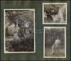 1925 Szurmay-család fotói, rajta Szurmay Dezsővel (1886-1945) első világháborús veterán katonatiszt ...