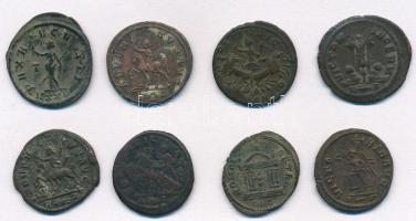 Római Birodalom 8db-os vegyes Probus rézpénz tétel T:2-
Roman Empire 8pcs of various copper coins f...