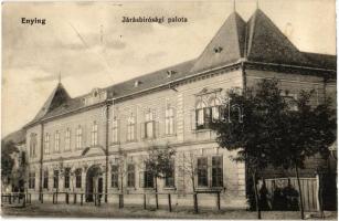 1914 Enying, Járásbírósági palota. Kiadja Polgár Jenő