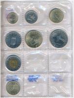 Vegyes 56db-os forint érme tétel, mind különféle, kisalakú berakóban T:vegyes
Mixed 56pcs of Forint...