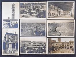 Több mint 900 db RÉGI használatlan külföldi városképes lap. Nagyon szép minőségben / More than 900 unused pre-1945 European town-view postcards. Excellent condition