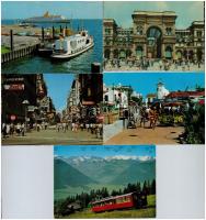 90 db MODERN külföldi városképes lap / 90 modern European town-view postcards
