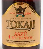 2000 4 puttonyos Tokaji aszú, 0,5 l. bontatlan palack, Tokaj Kereskedőház R.T. Tolcsva