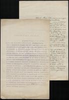 1911-1946 Hazai Likőr-, Rum és Szeszárugyár Rt. különféle iratai, és borítékja, közte a Magyar Nemze...