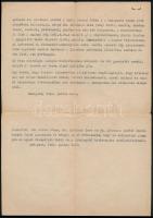 1913-1951 Vegyes judaikai papírrégiség tétel: Freund Arthur és Fischer Ella dohány utcai Zsinagógába...