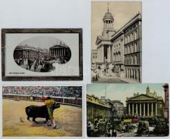 50 db RÉGI külföldi városképes lap jó minőségben / 50 pre-1945 European town-view postcards in good ...