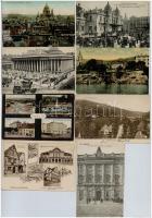 50 db RÉGI külföldi városképes lap jó minőségben / 50 pre-1945 European town-view postcards in good condition