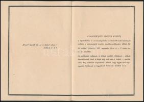 1948 Meghívó a zalaszentgróti holokauszt-emlékmű felavatására, 4 p