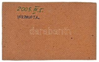 1976. "Száz éves a Várpalotai Szénbányászat" Br lemezplakett (79x128mm) T:2