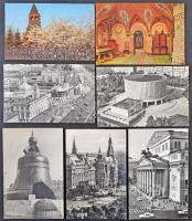 100 db MODERN szovjet városképes lap: csak Moszkva / 100 modern Soviet Union town-view postcards: only Moscow