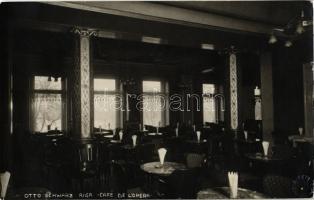 1931 Riga, Cafe de lOpera, interior. Otto Schwarz photo